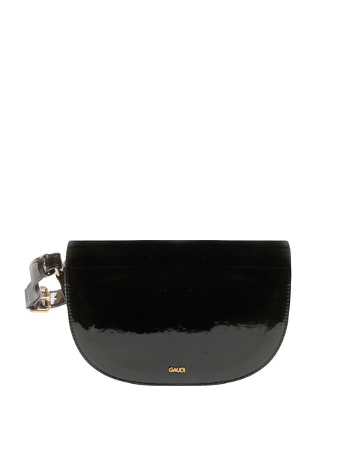 EVELYN LAK Small patent leather shoulder bag BLACK - Women’s Bags