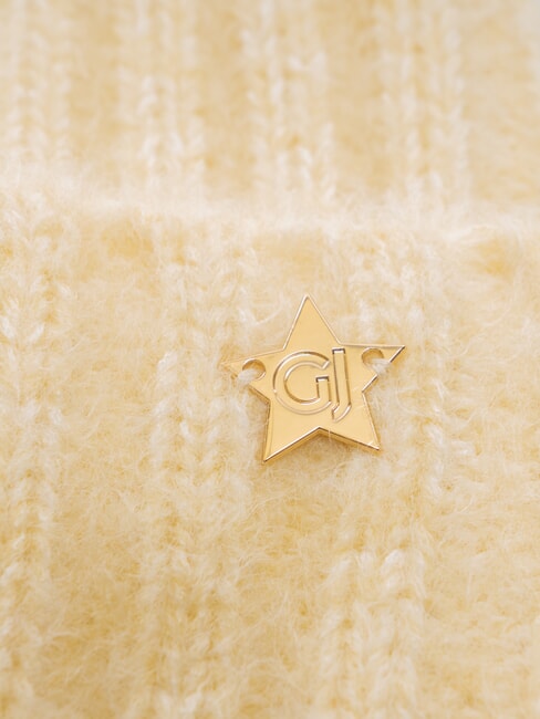 ESTELLE Cuffed beanie hat CREAM - Hats