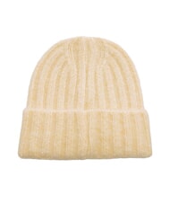GAUD&Igrave; ESTELLE Cuffed beanie hat CREAM - Hats - 3