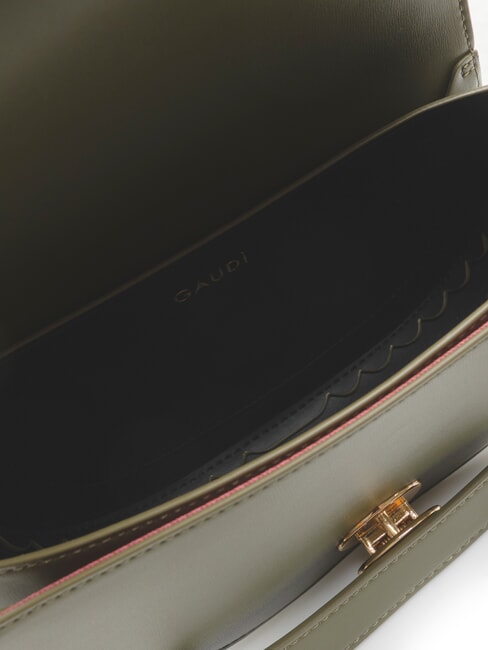 EVELYN Small shoulder bag with flap MILITARY - Women&rsquo;s Bags