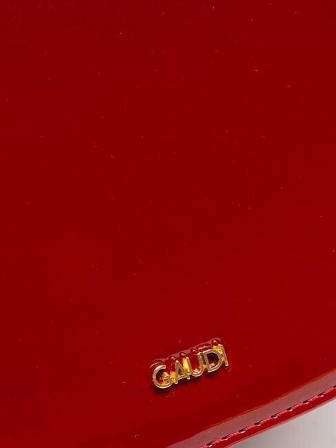 EVELYN LAK Small patent leather shoulder bag RED - Women&rsquo;s Bags