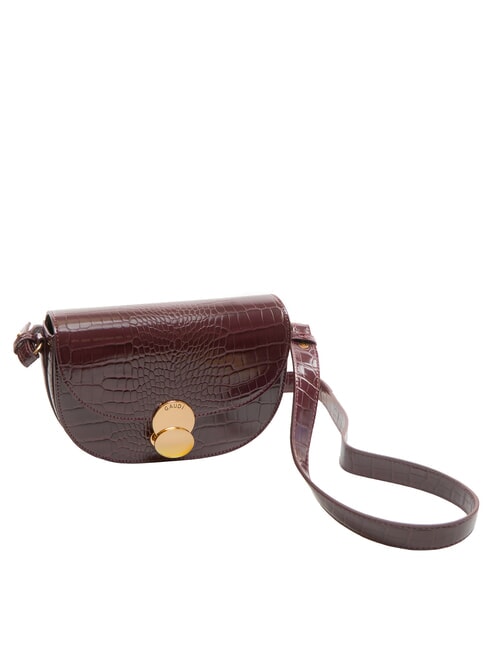 EVELYN COCCO Small printed shoulder bag wine - Women&rsquo;s Bags