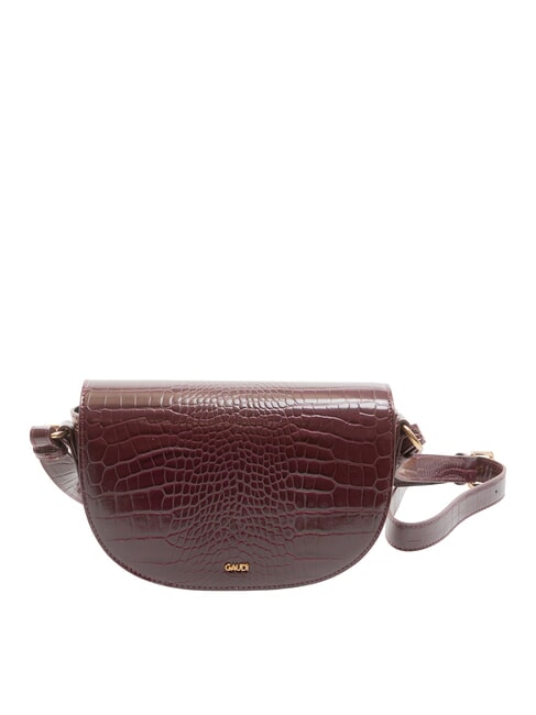 EVELYN COCCO Small printed shoulder bag wine - Women&rsquo;s Bags