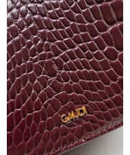 GAUD&Igrave; EVELYN COCCO Small printed shoulder bag wine - Women&rsquo;s Bags - 4