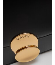 GAUDÌ EVELYN Small shoulder bag with flap BLACK - Women’s Bags - 3