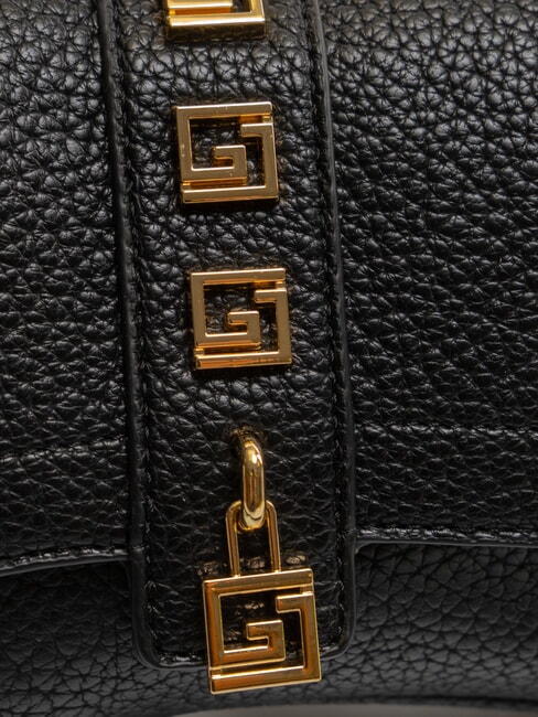 ELVIRA Shoulder bag with studs BLACK - Women’s Bags