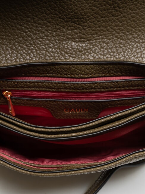 ELVIRA Shoulder bag with studs MILITARY - Women&rsquo;s Bags