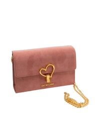 LOVE MOSCHINO SMART DAILY Shoulder bag with flap antique pink - Women&rsquo;s Bags - 2
