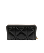 LOVE MOSCHINO EMBOSSED Large zip-around wallet Black - Women&rsquo;s Wallets - 3