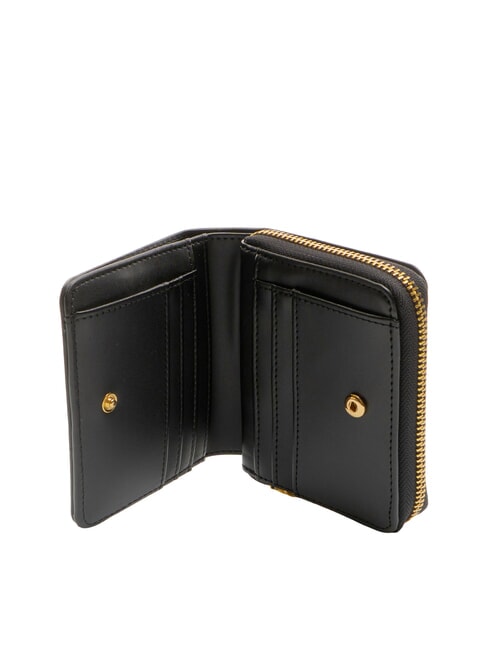 ESSENTIAL Small tassel zip-around wallet Black - Women&rsquo;s Wallets