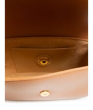 LOVE MOSCHINO CHUNKY TAB Bag with flap and shoulder strap LEATHER - Women&rsquo;s Bags - 5