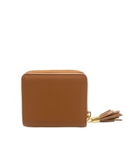 LOVE MOSCHINO ESSENTIAL Small tassel zip-around wallet LEATHER - Women’s Wallets - 3