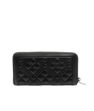 LOVE MOSCHINO QUILTED Large zip-around wallet po00bx - Women&rsquo;s Wallets - 3