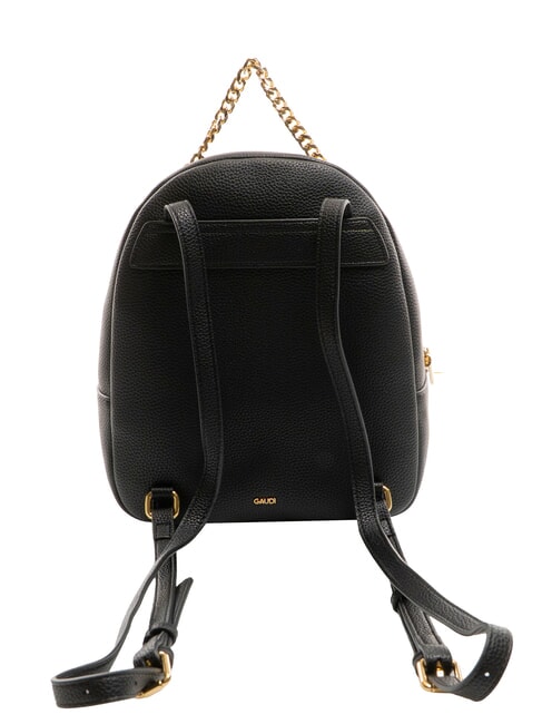 ESMERALDA Backpack with chain handle BLACK - Women’s Bags