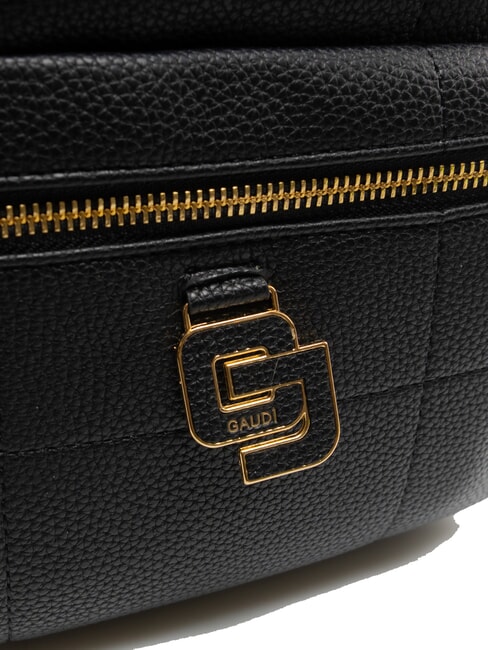 ESMERALDA Backpack with chain handle BLACK - Women’s Bags