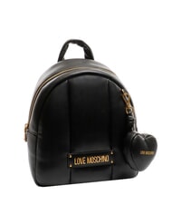 LOVE MOSCHINO PUFFY LOGO Backpack with heart pouch - Women’s Bags
