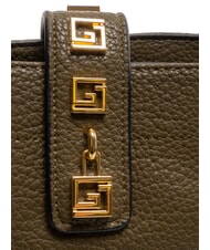 GAUDÌ ELVIRA Shoulder shopping bag MILITARY - Women’s Bags - 3