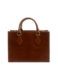 THE BRIDGE IDA Leather satchel bag BROWN - Women&rsquo;s Bags - 4
