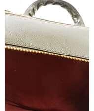 THE BRIDGE INES Leather satchel bag with shoulder strap tirolo abb. gold - Women’s Bags - 5