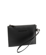 PIQUADRO CORNER SPECIALE GOMMATO Flat clutch bag with cuff - Tablet holder& Organizer