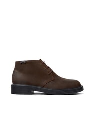 CAMPER DEAN Lace-up ankle boots in nubuck leather - Men’s shoes