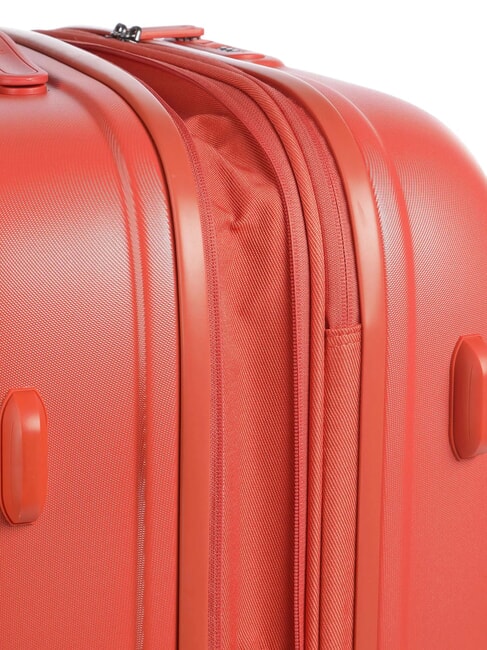 Trolley LOGODUCK +, large, expandable size ginger - Rigid Trolley Cases