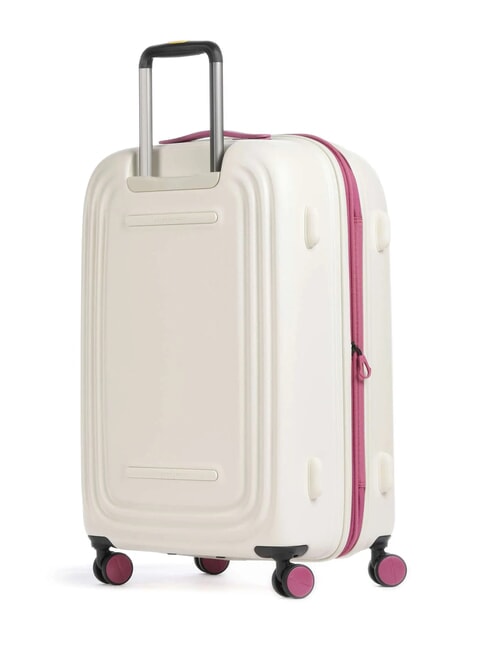 Trolley LOGODUCK +, medium size, expandable raspberry smoothie - Rigid Trolley Cases