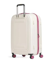 MANDARINA DUCK Trolley LOGODUCK +, medium size, expandable raspberry smoothie - Rigid Trolley Cases - 3