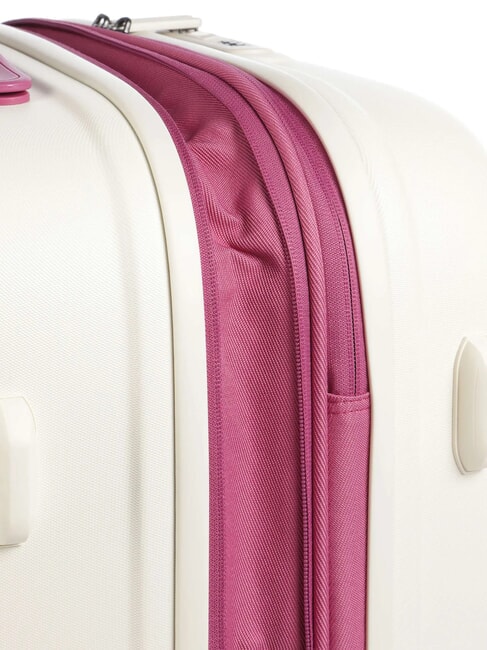 Trolley LOGODUCK +, medium size, expandable raspberry smoothie - Rigid Trolley Cases