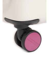 MANDARINA DUCK Trolley LOGODUCK +, medium size, expandable raspberry smoothie - Rigid Trolley Cases - 6