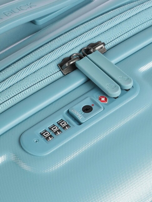 Trolley LOGODUCK +, medium size, expandable water - Rigid Trolley Cases