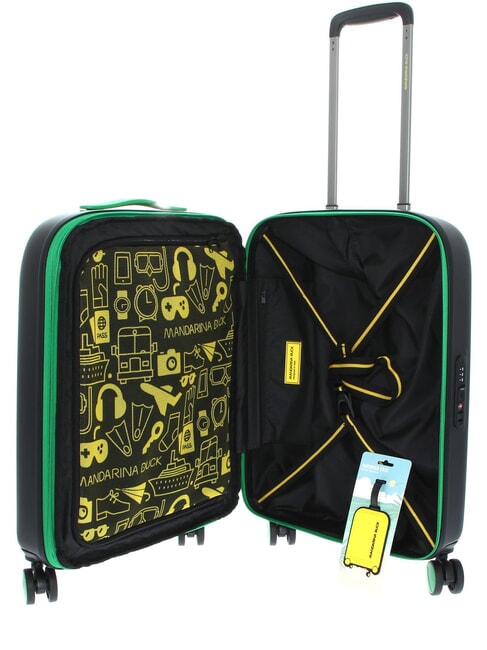 LOGODUCK + Hand luggage trolley, exp green light - Hand luggage