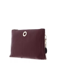 MANDARINA DUCK MELLOW Chain shoulder bag in leather windsor wine - Women’s Bags - 2