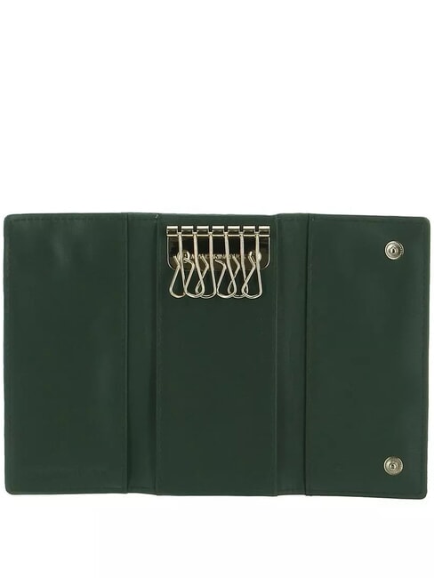 MELLOW Leather key case dark forest - Key holders