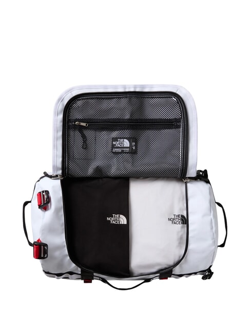 BASE CAMP S Backpack bag tnf white/tnf black/ele - Duffle bags