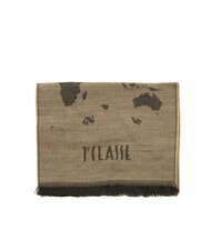 ALVIERO MARTINI PRIMA CLASSE GEO Scarf with fringes BEIGE - Scarves - 4