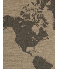 ALVIERO MARTINI PRIMA CLASSE GEO Scarf with fringes BEIGE - Scarves - 5