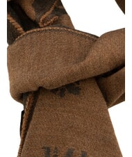 ALVIERO MARTINI PRIMA CLASSE GEO Scarf with fringes chestnut - Scarves - 3