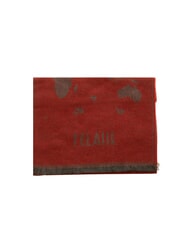 ALVIERO MARTINI PRIMA CLASSE GEO Scarf with fringes red maple - Scarves - 3