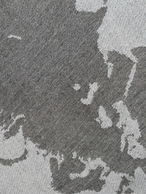 GEO Scarf with fringes sky blue - Scarves