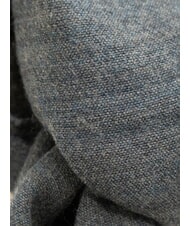 ALVIERO MARTINI PRIMA CLASSE GEO Scarf with fringes lapis blue - Scarves - 3