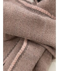 ALVIERO MARTINI PRIMA CLASSE GEO Scarf with fringes powder - Scarves - 3