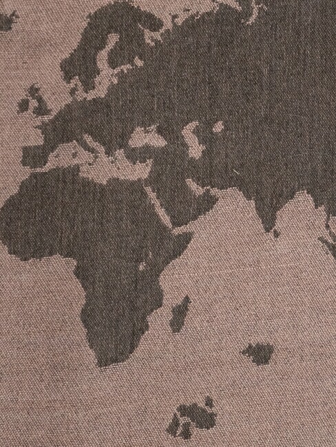 GEO Scarf with fringes powder - Scarves