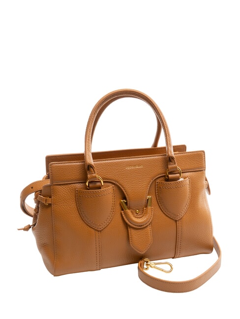 YORK Hammered leather handbag CUIR - Women’s Bags