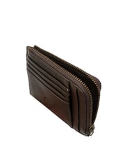 TIMBERLAND CLASSIC Leather card holder with coin purse dark brown - Men&rsquo;s Wallets - 3