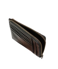 TIMBERLAND CLASSIC Leather card holder with coin purse black - Men’s Wallets - 3