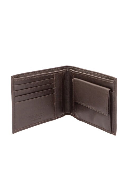 CLASSIC Leather coin purse wallet dark brown - Men&rsquo;s Wallets