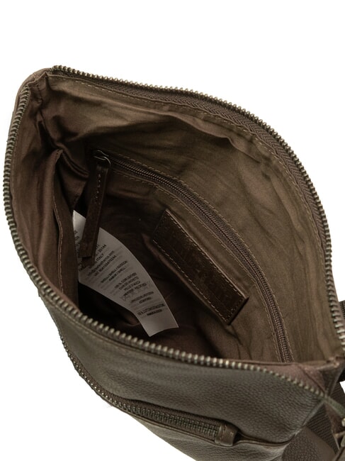 KENNEBUNK Leather bag with pocket mulch - Over-the-shoulder Bags for Men