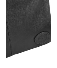 TIMBERLAND KENNEBUNK Leather bag with pocket black - Over-the-shoulder Bags for Men - 3