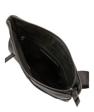 TIMBERLAND KENNEBUNK Leather bag with pocket black - Over-the-shoulder Bags for Men - 5